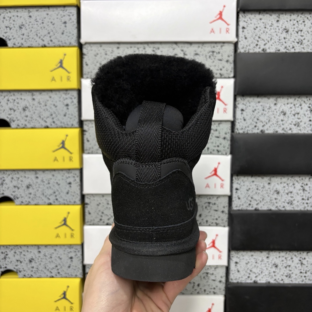 UGG Lowmel High Top Black -5390 - Image 6