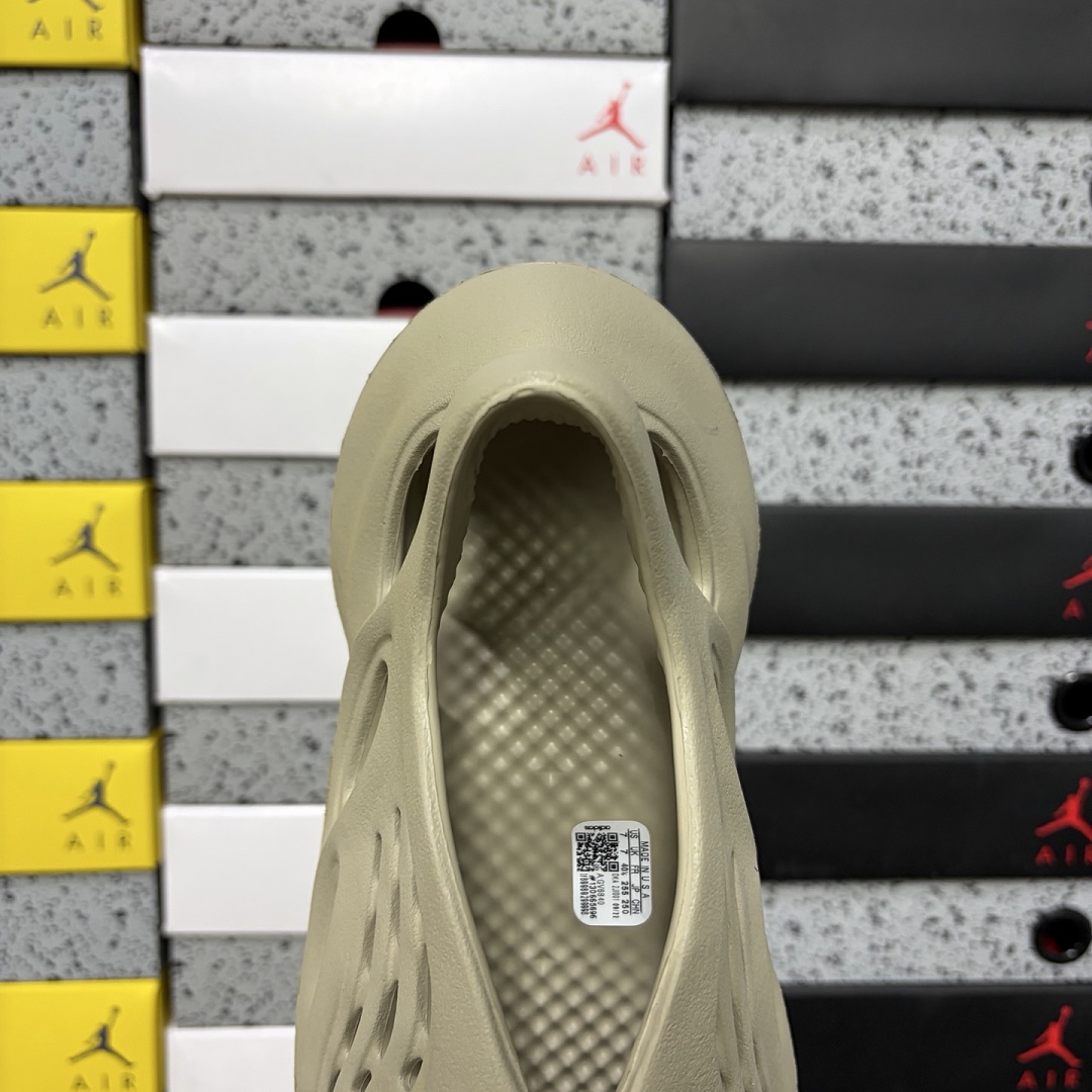 Adidas Yeezy Foam RNR Stone Salt Clogs - Image 6