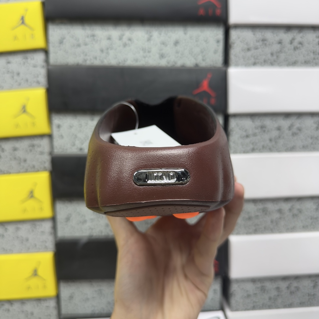 Nike Mind 001 Flyknit Slide Bronze Eclipse Total (Orange) - Image 6