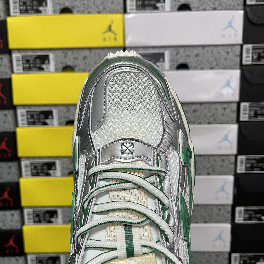 Off-White Be Right Back Silver Turquoise - Image 10