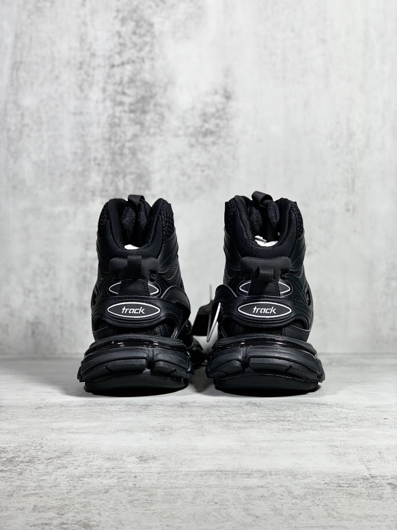 Balenciaga Track High Top Mesh (Black) - Image 4