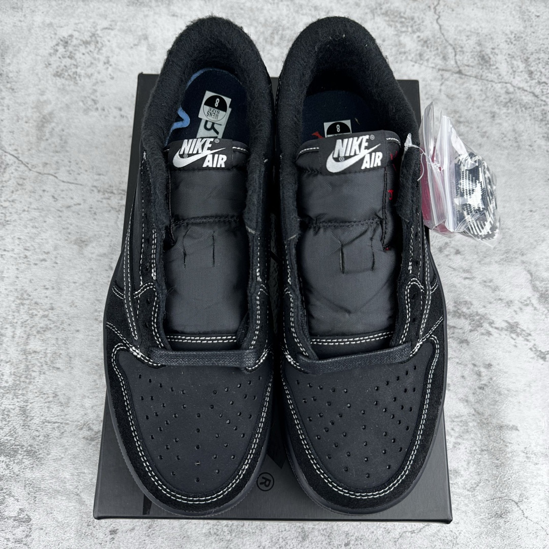 Chanel Jordan 1 Retro Low OG SP Travis Scott Black Phantom - Image 4