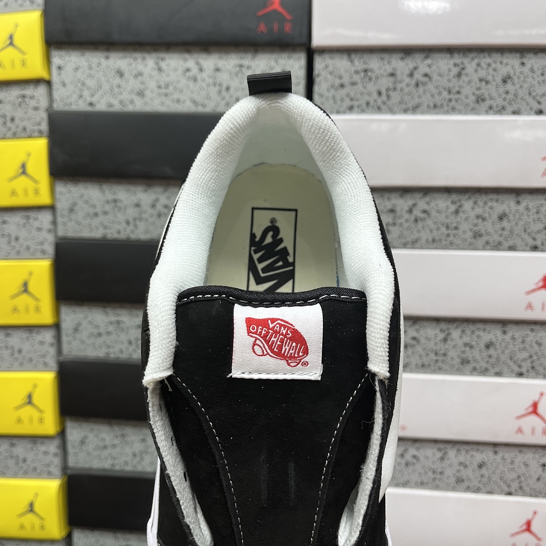 Vans Knu Skool (Black White VN) - Image 2