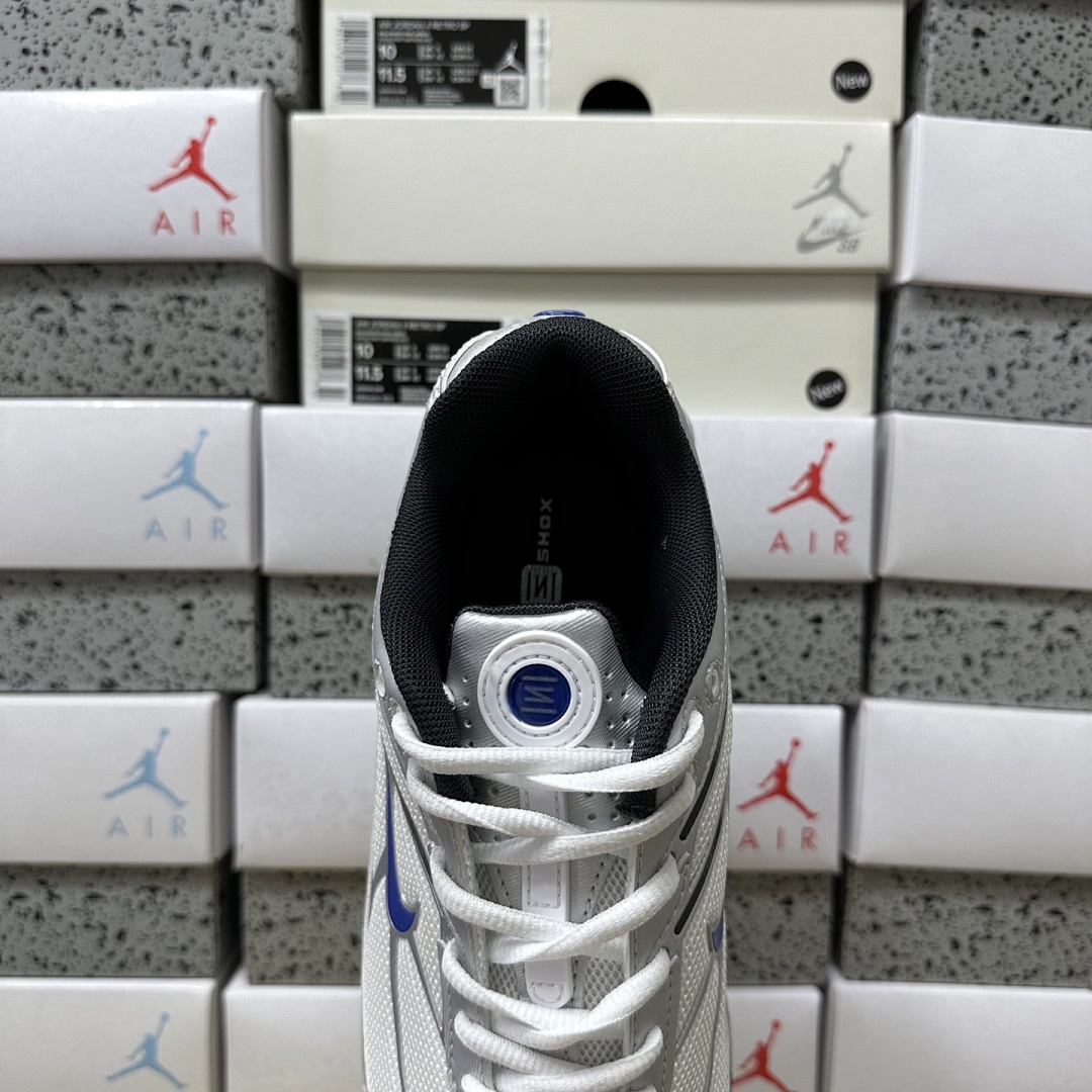 Nike Shox Ride 2 Photon Dust (Metallic Silver Navy) - Image 6