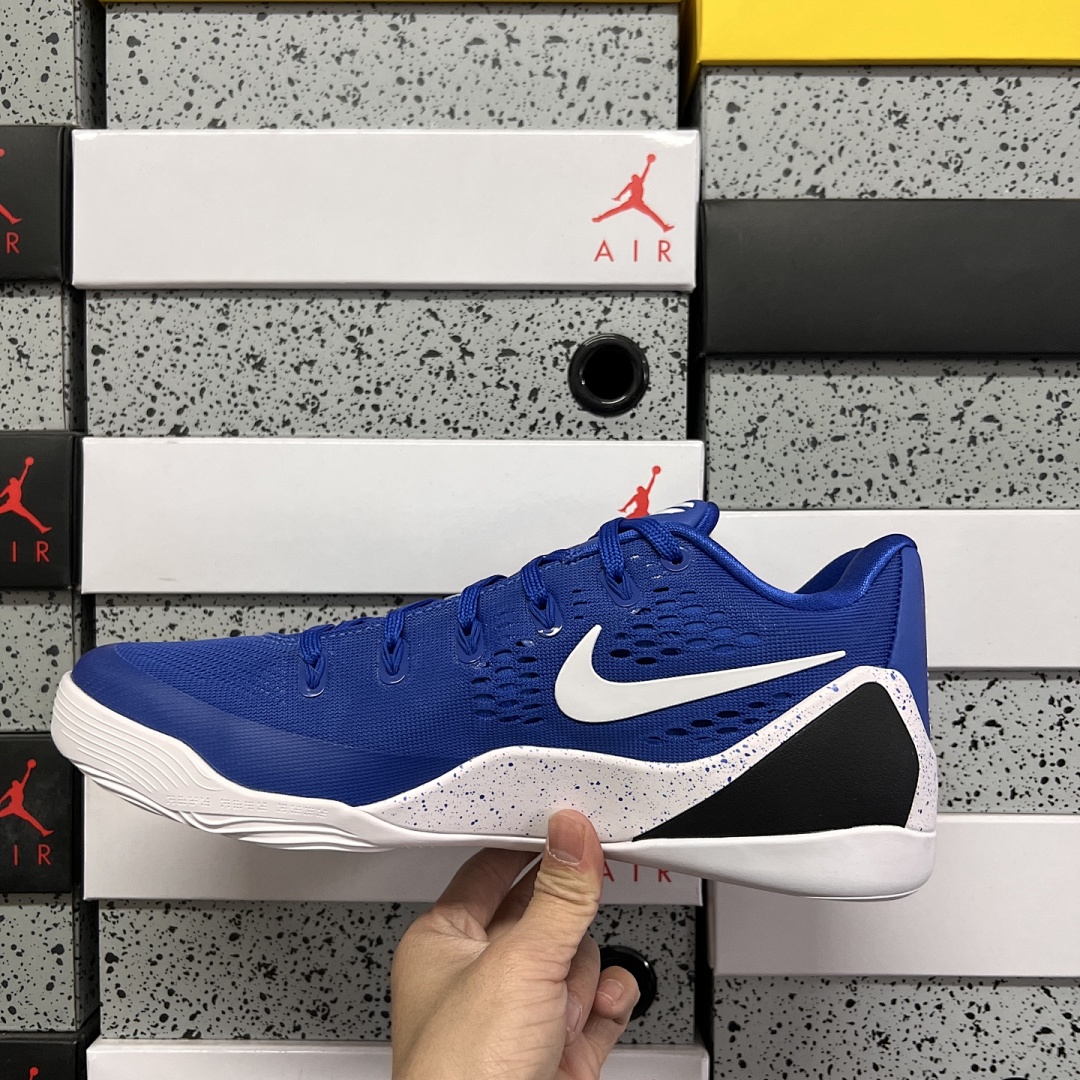 Nike Kobe 9 Elite Low EM Protro Game Royal ZK9 (Blue White) - Image 5