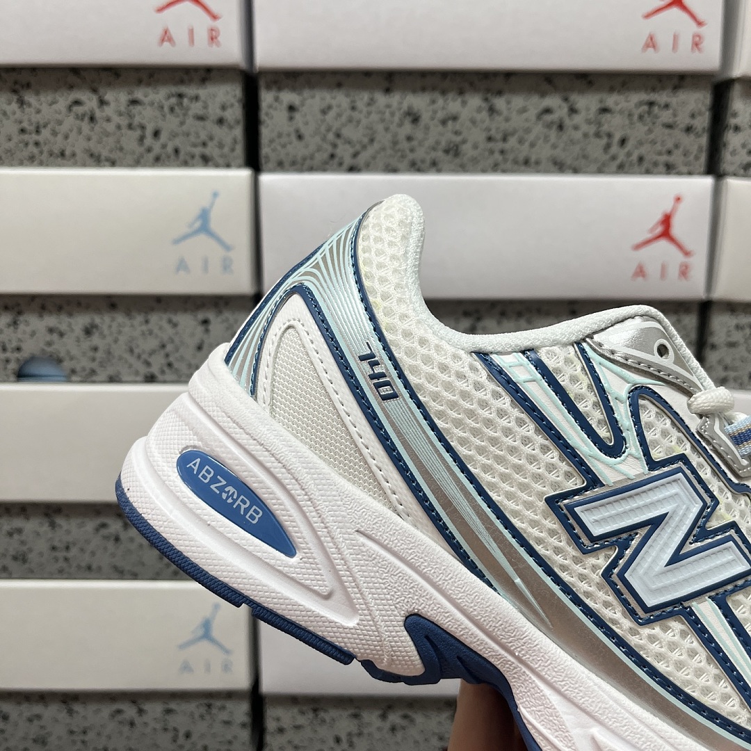 New Balance 740V2 White Ice Blue Sea Lime - Image 7