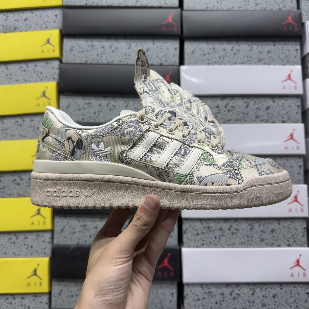 Adidas Forum Wings 1.0 Low ADV Jeremy Scott Money - Image 4