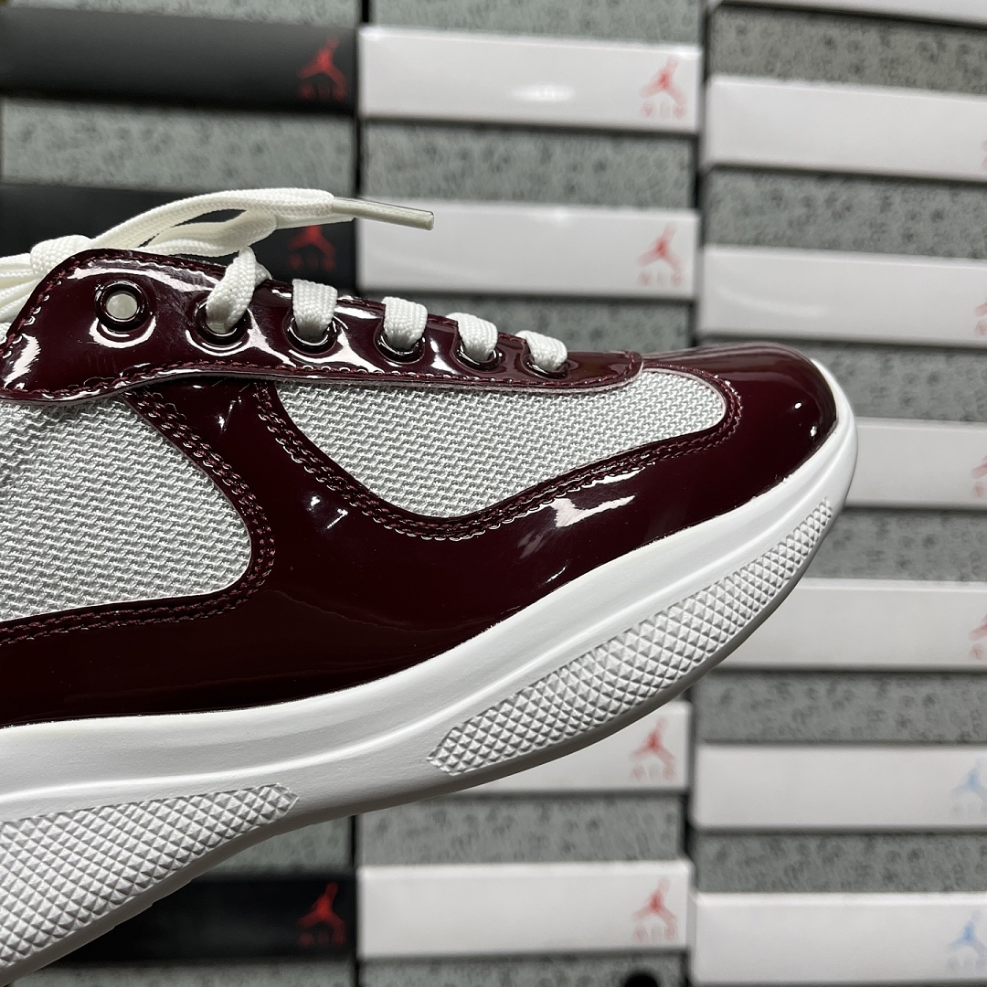 Prada America's Cup Red Silver 4E3400 Dark - Image 5
