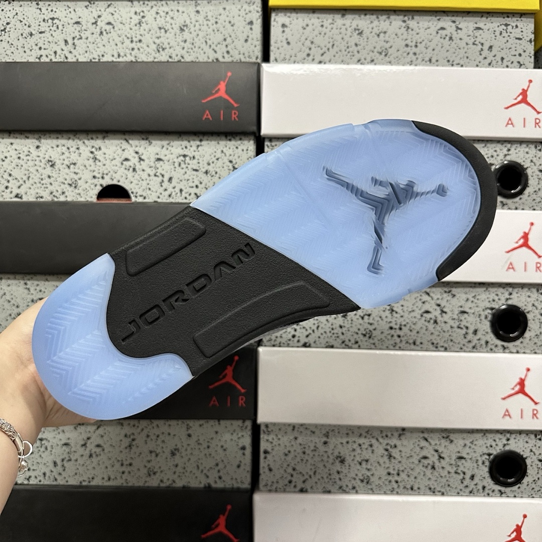 Nike Black University Blue 5 New (Silver) - Image 6