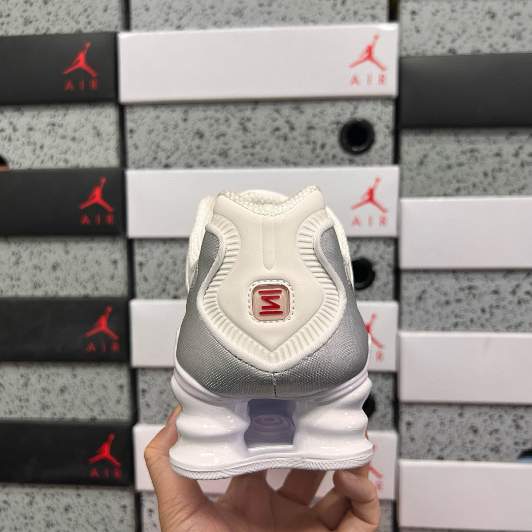 Nike Shox TL (White Metallic Silver) - Image 7