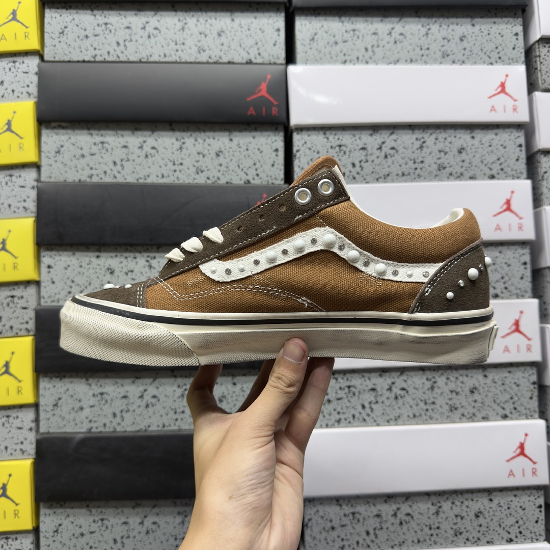 Vans LX Old Skool 36 Pearlized Pack Vintage Cocoa Brown V - Image 9