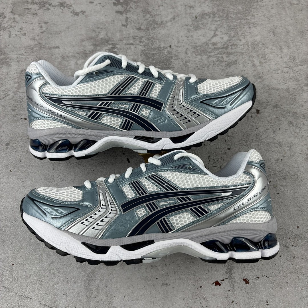 ASICS Gel-Kayano 14 White Fjord Grey 1203A537-106 - Image 6