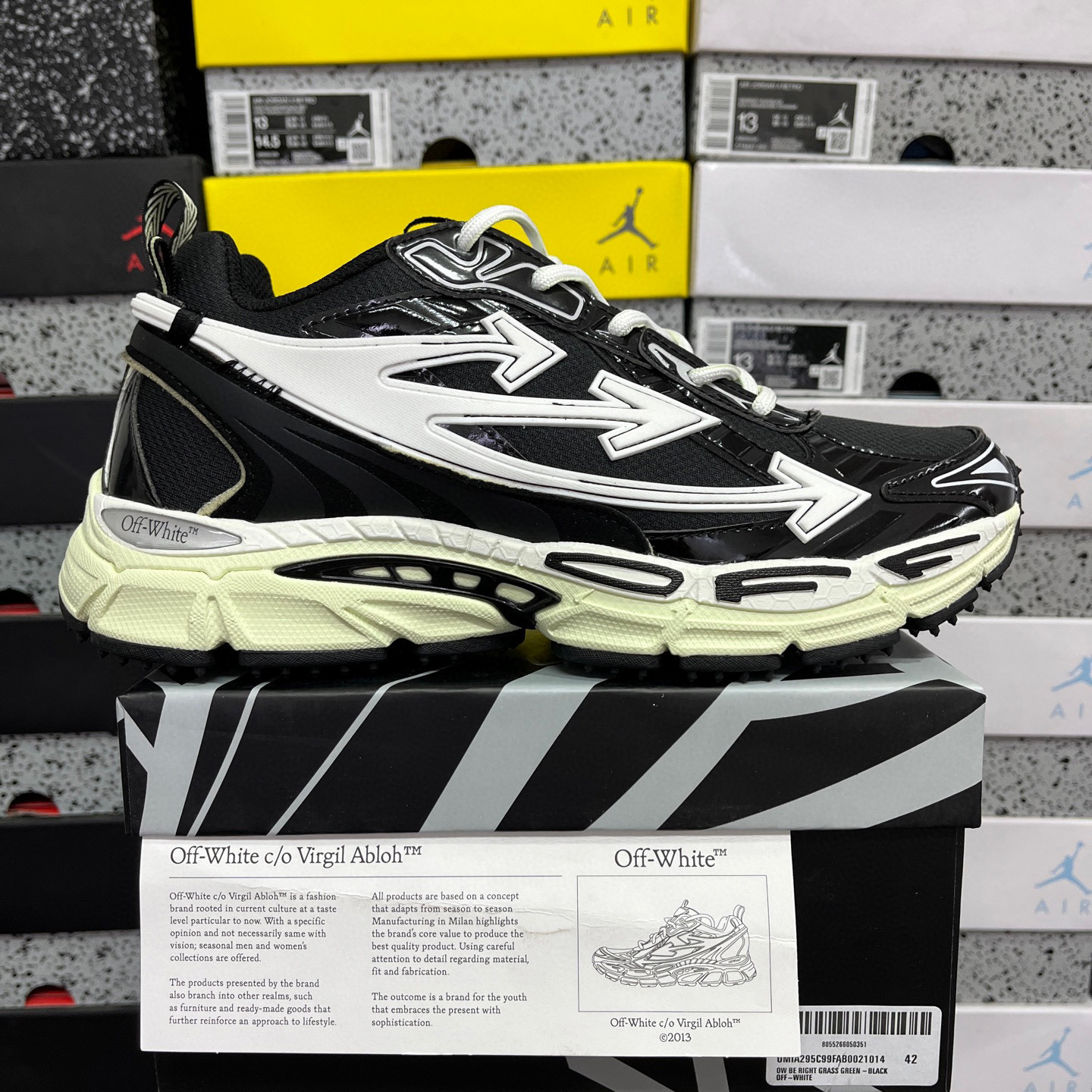 Off-White Be Right Back Black Lime - Image 11