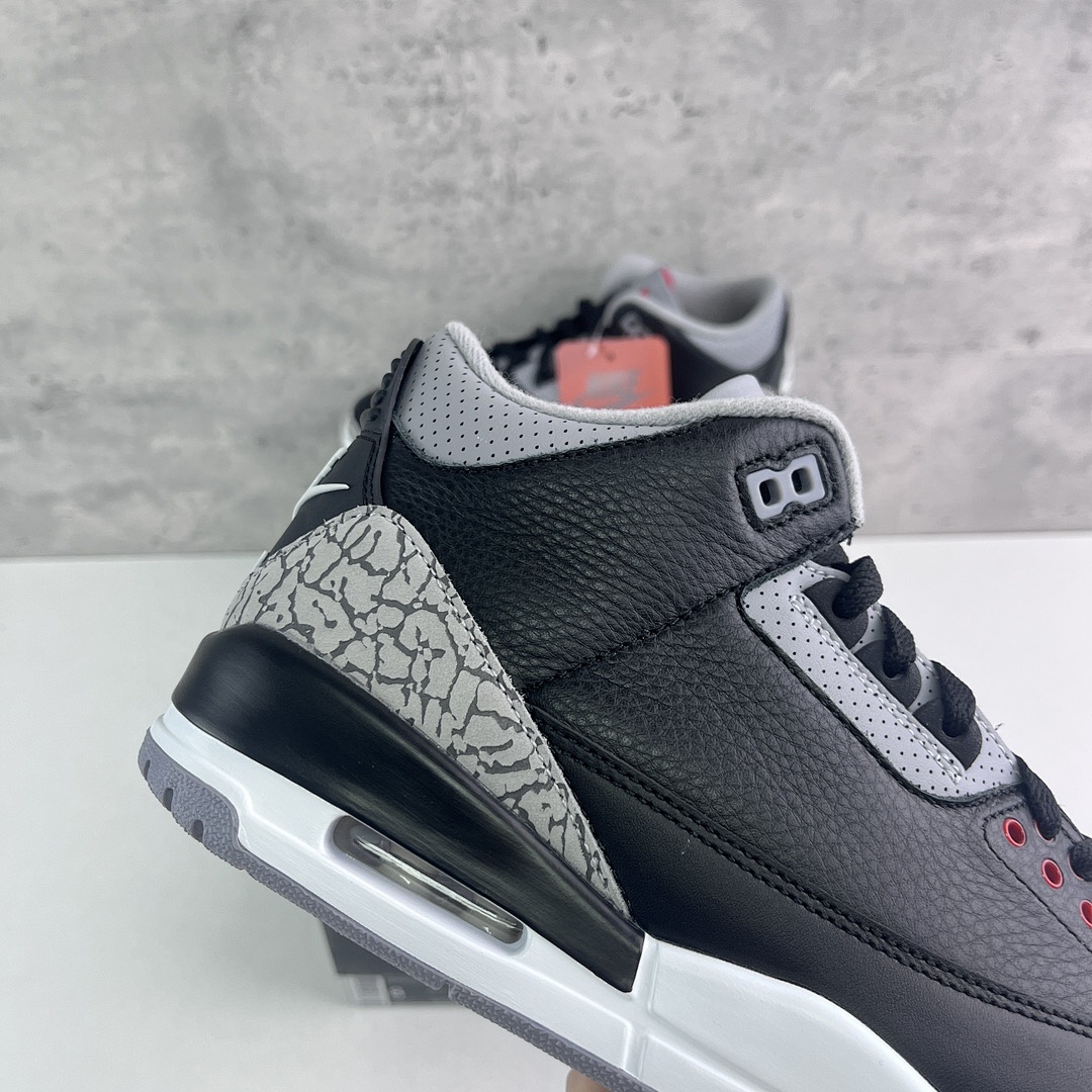 Nike Jordan 3 Retro OG Black Cemen (Cement) - Image 6