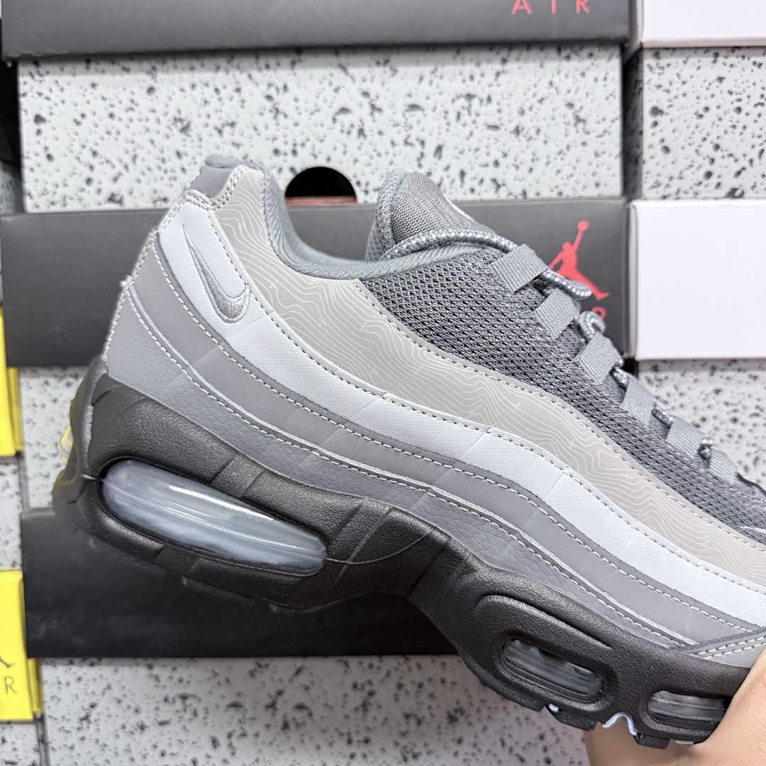 Nike Air Max 95 OG Big Bubble Cool (Grey) - Image 7