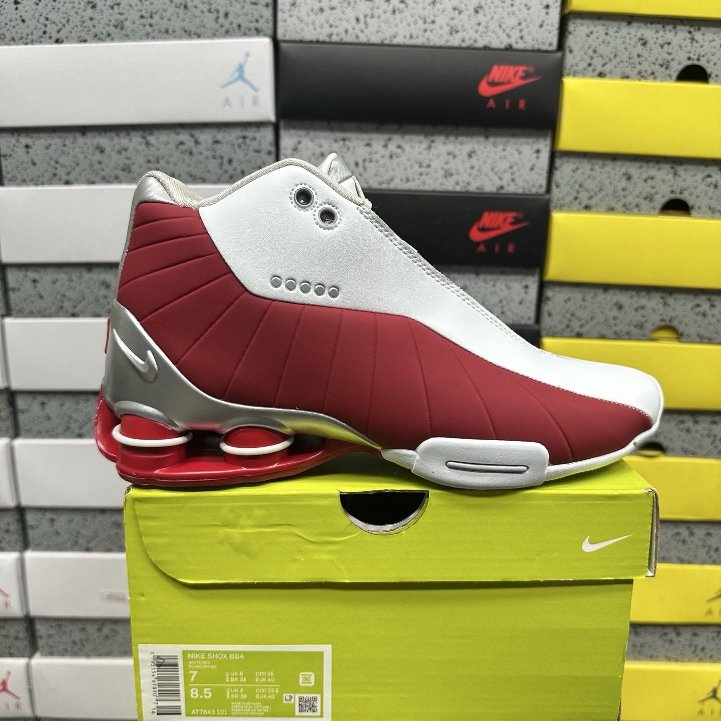 Nike Shox BB4 Varsity (Red) - Image 11