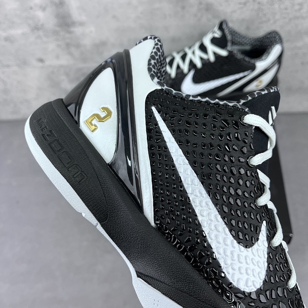 Nike Kobe 6 Protro Mambacita Sweet 16 ZK6 Black White Angel GiGi - Image 8