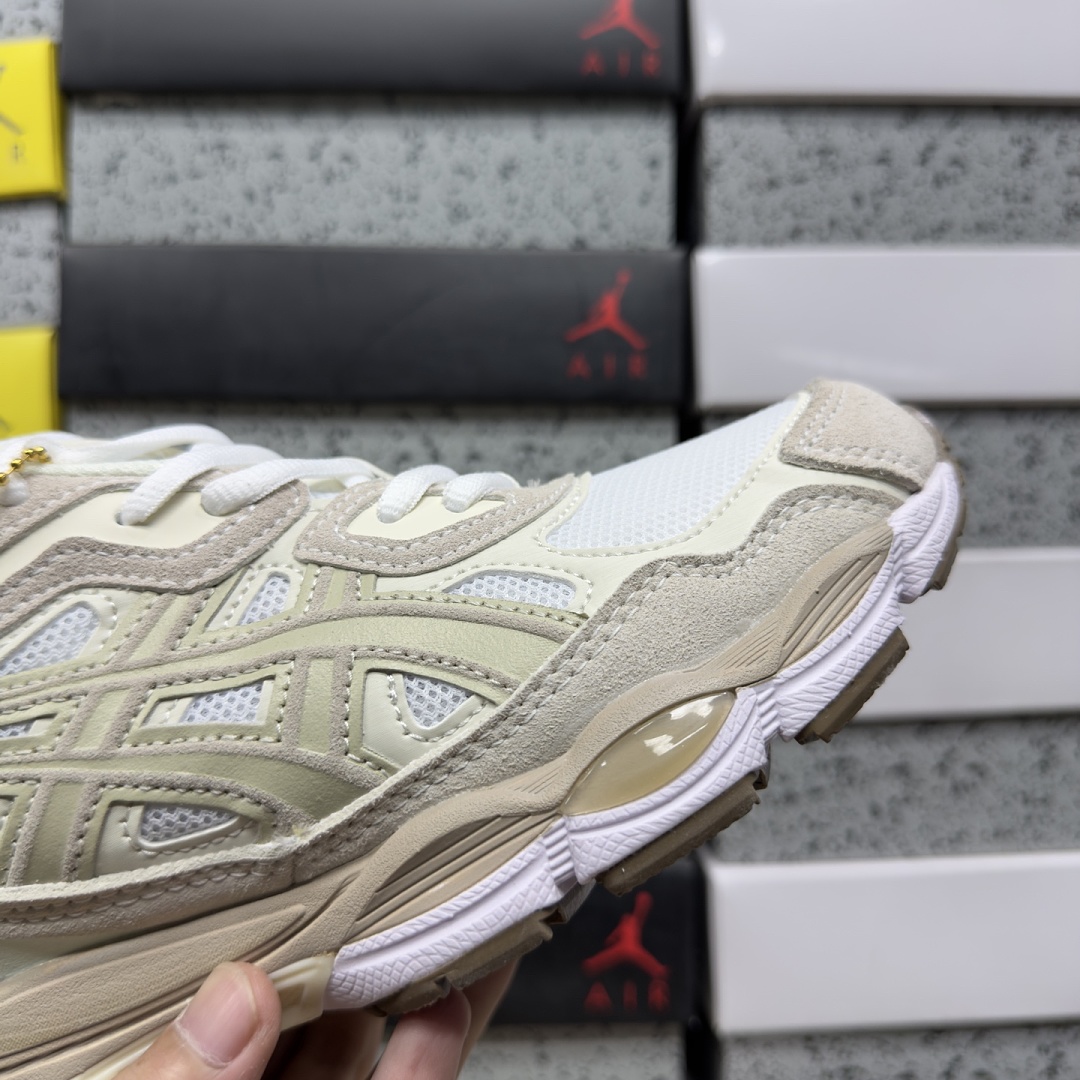 ASICS Gel-NYC White Feather (Grey) - Image 3