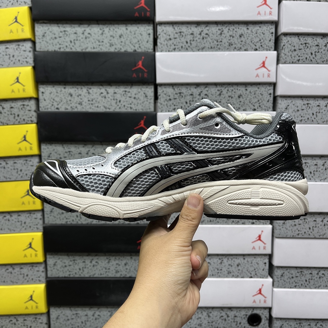 ASICS Gel-Kayano 14 Black Glacier (Grey Silver) - Image 4