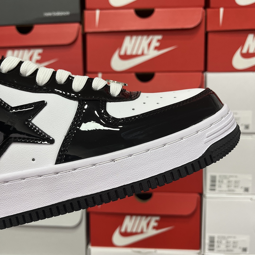 Bape A Bathing Ape Bape Sta Low (Black) - Image 3
