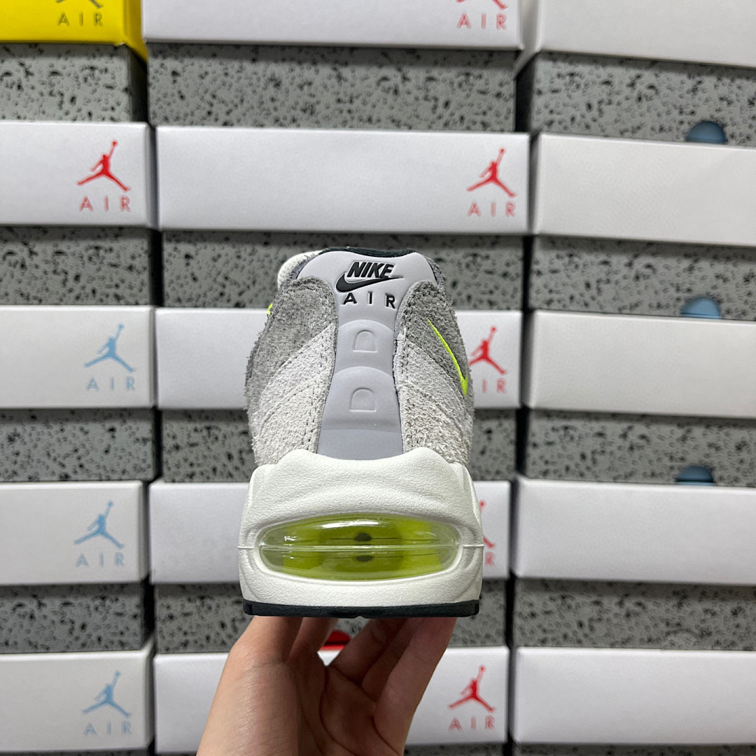 Nike Air Max 95 OG Reverse Gradient Neon HM4738-001 (Grey White Green) - Image 2