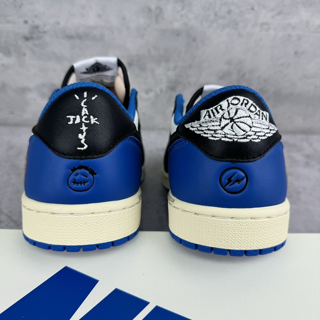 Chanel Jordan 1 Retro Low OG SP Fragment X Travis Scott - Image 3