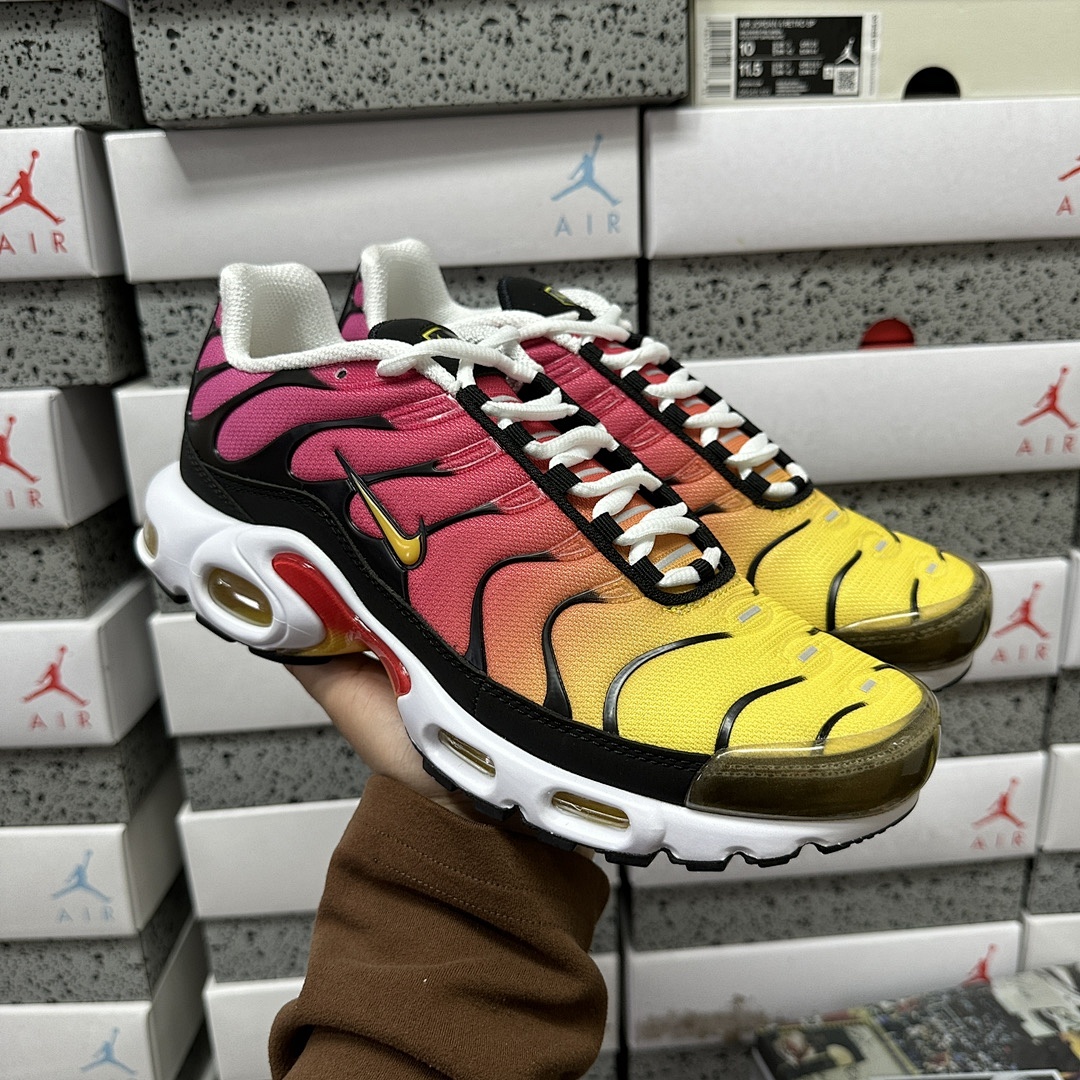 Nike Air Max Plus Yellow Pink Gradient - Image 7