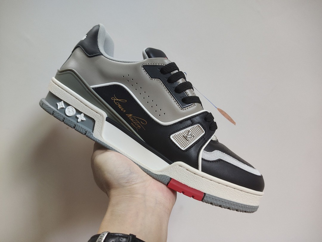Louis Vuitton LV Trainer (Black Grey) - Image 2