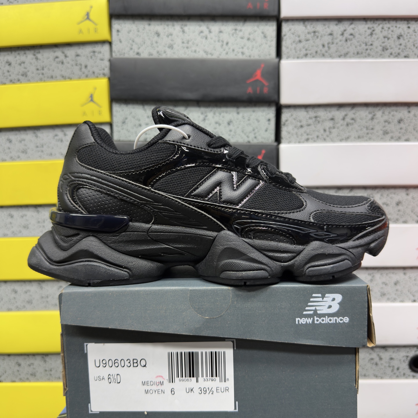 New Balance 9060 9060R (Black) - Image 10