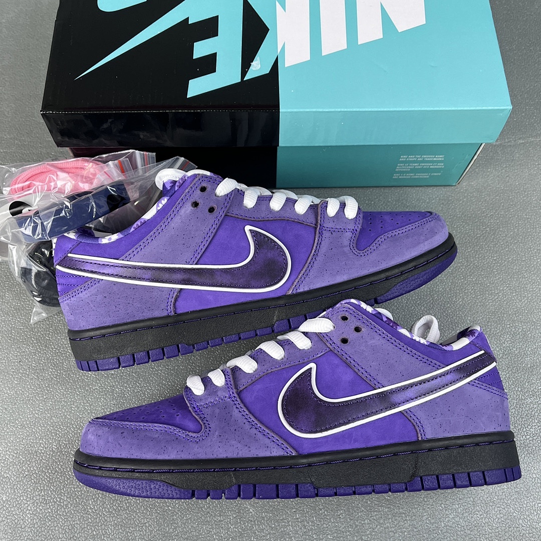 Nike SB Dunk Low Concepts Purple Lobster - Image 9