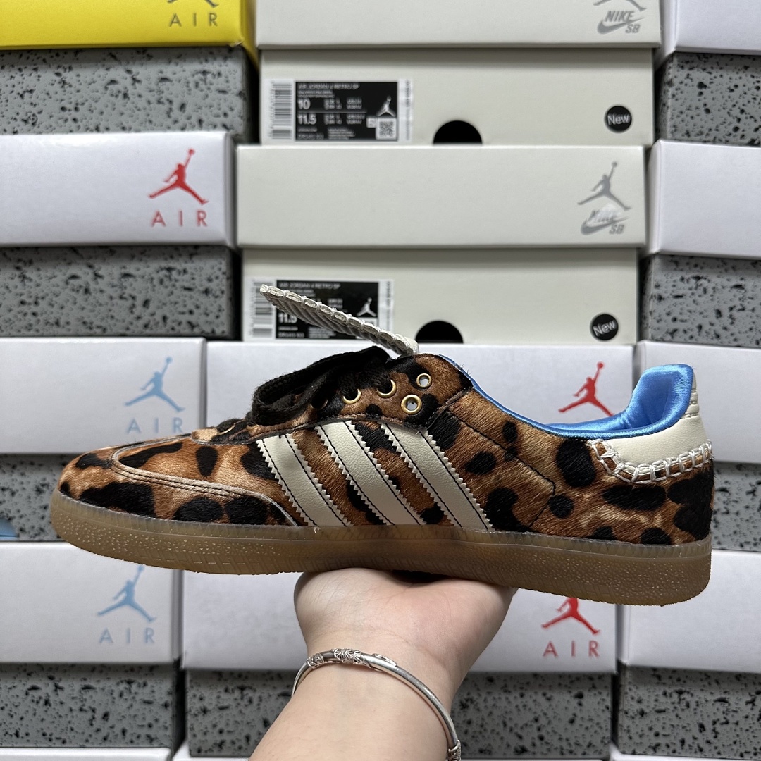 Adidas Samba Pony Tonal Wales Bonner Leopard - Image 9
