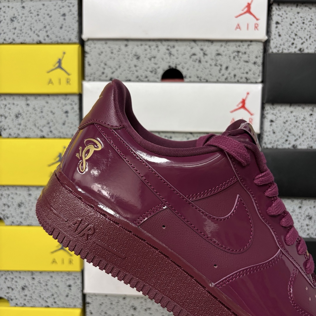 Nike Air Force 1 Low Syna Central Cee Dark Beetroot - Image 6