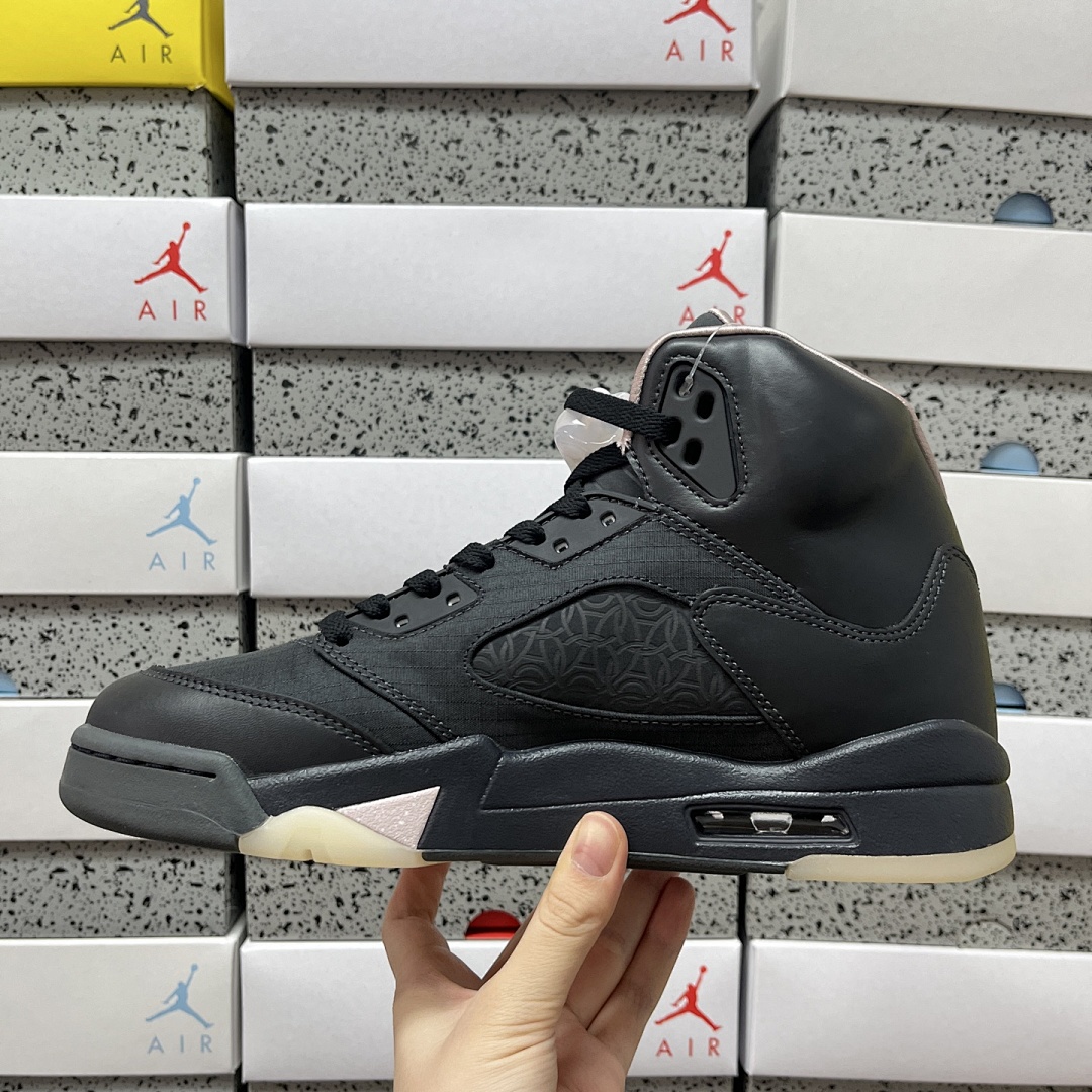 Nike Jordan 5 Retro PSG Paris Saint-Germain Off Noir HQ3004-001 - Image 3