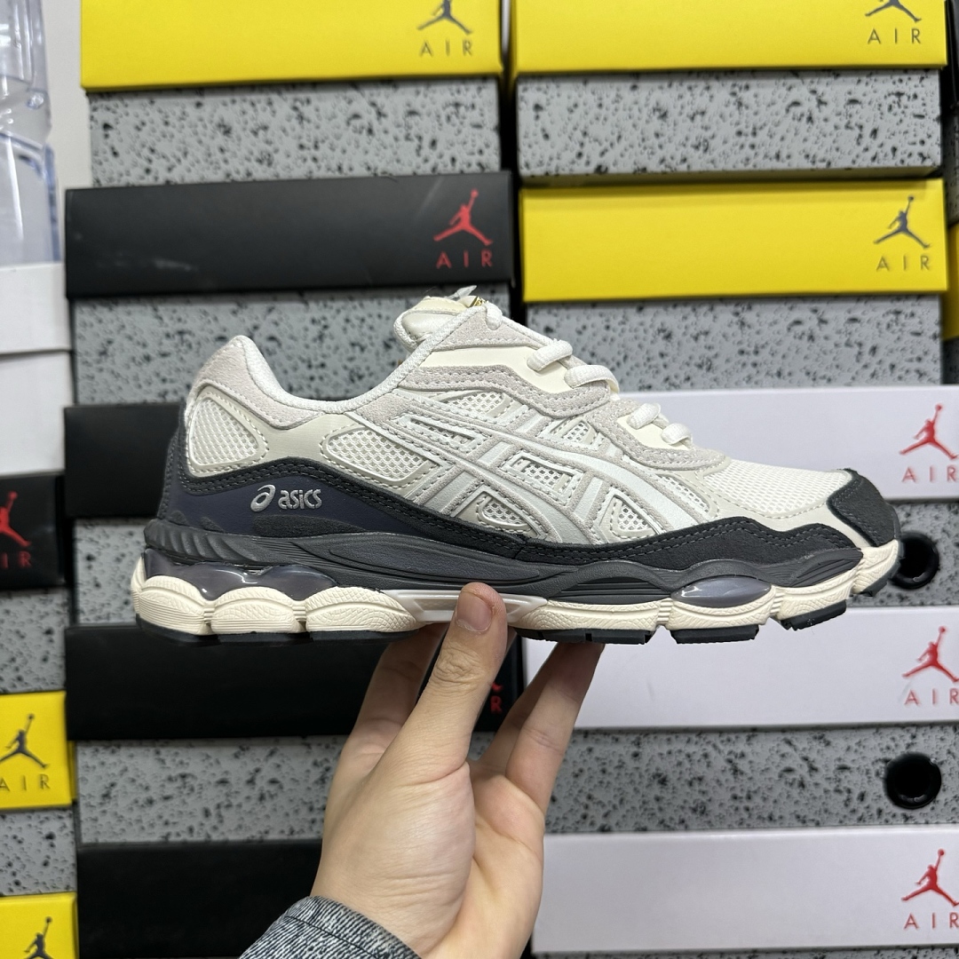 ASICS Gel-NYC White Smoke Grey 1203A383-111 - Image 9
