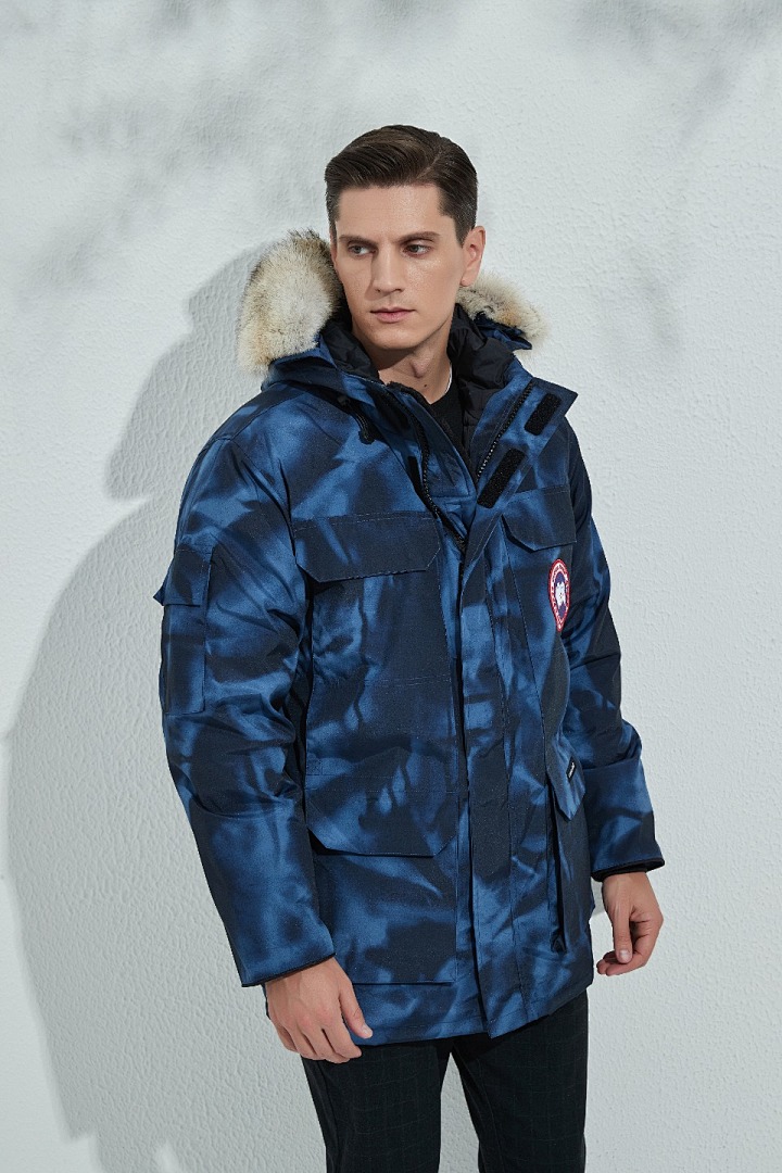 Canada Goose Parka 08 (Blue Camo) - Image 5