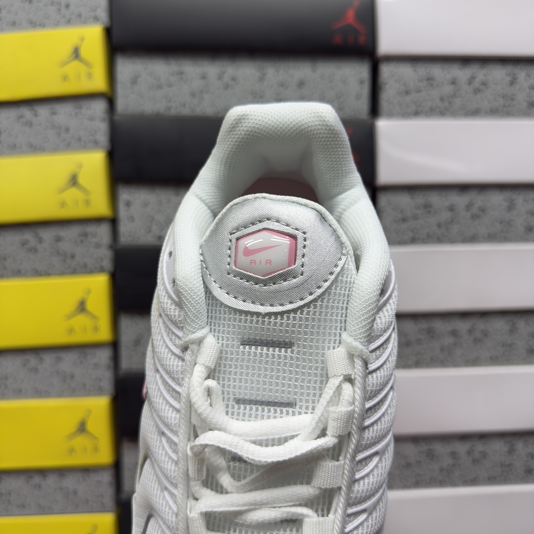 Nike Air Max Plus Summit White Pink Rise - Image 6
