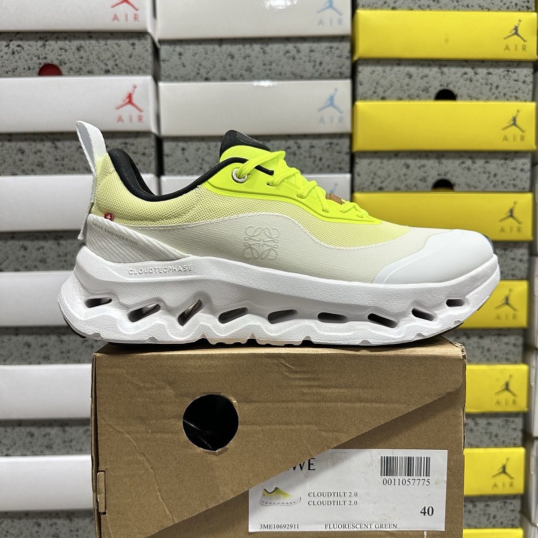 On Running Running Cloudtilt 2 LOEWE Neon Yellow White 3ME10692911