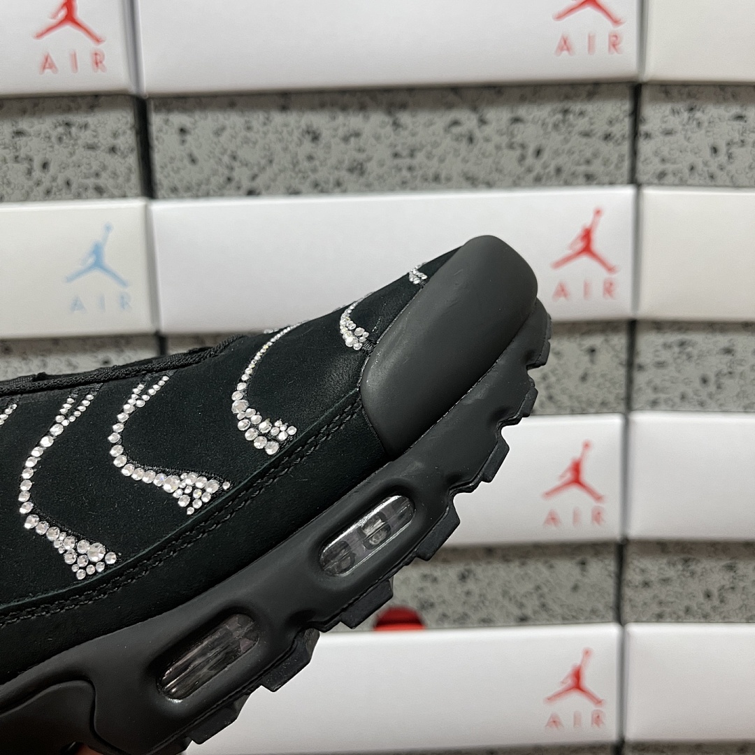 Nike Air Max Plus Swarovski Moonlight Black Silver Diamond FZ4237 - Image 7
