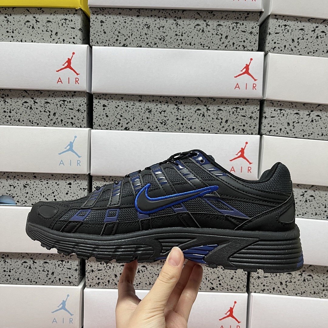 Nike P-6000 Black Anthracite Blue Void - Image 2