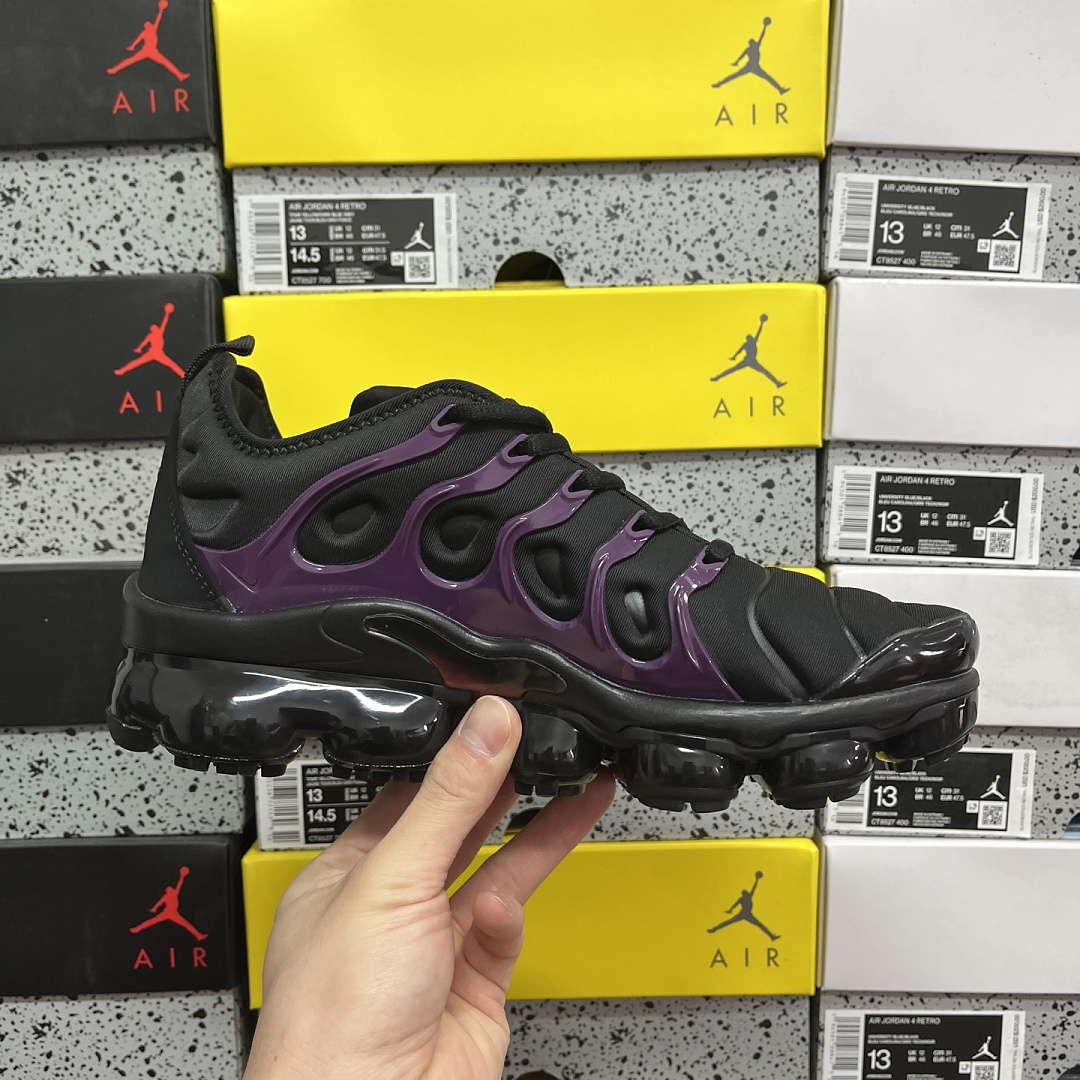 Nike Air VaporMax Plus Black Noble (Red) - Image 9