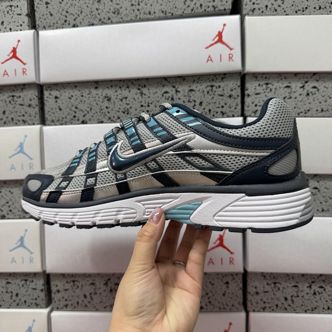 Nike P-6000 Armory Navy Flat (Silver) - Image 4
