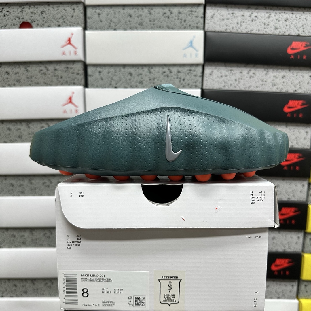 Nike Mind 001 Slide Mineral (Slate)