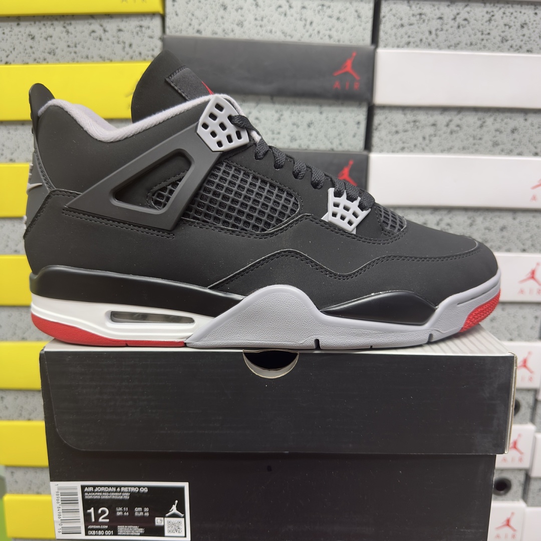 Nike Jordan 4 Retro OG (Bred)