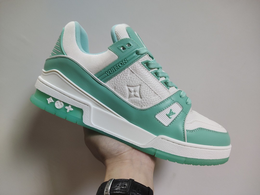 Louis Vuitton LV Trainer (Green White)
