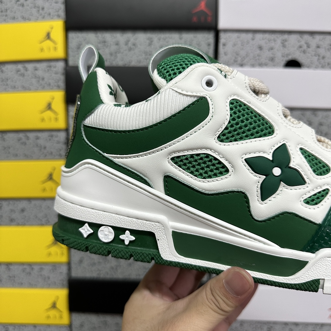 Louis Vuitton Skate Sneaker SK8 (White Green) - Image 4