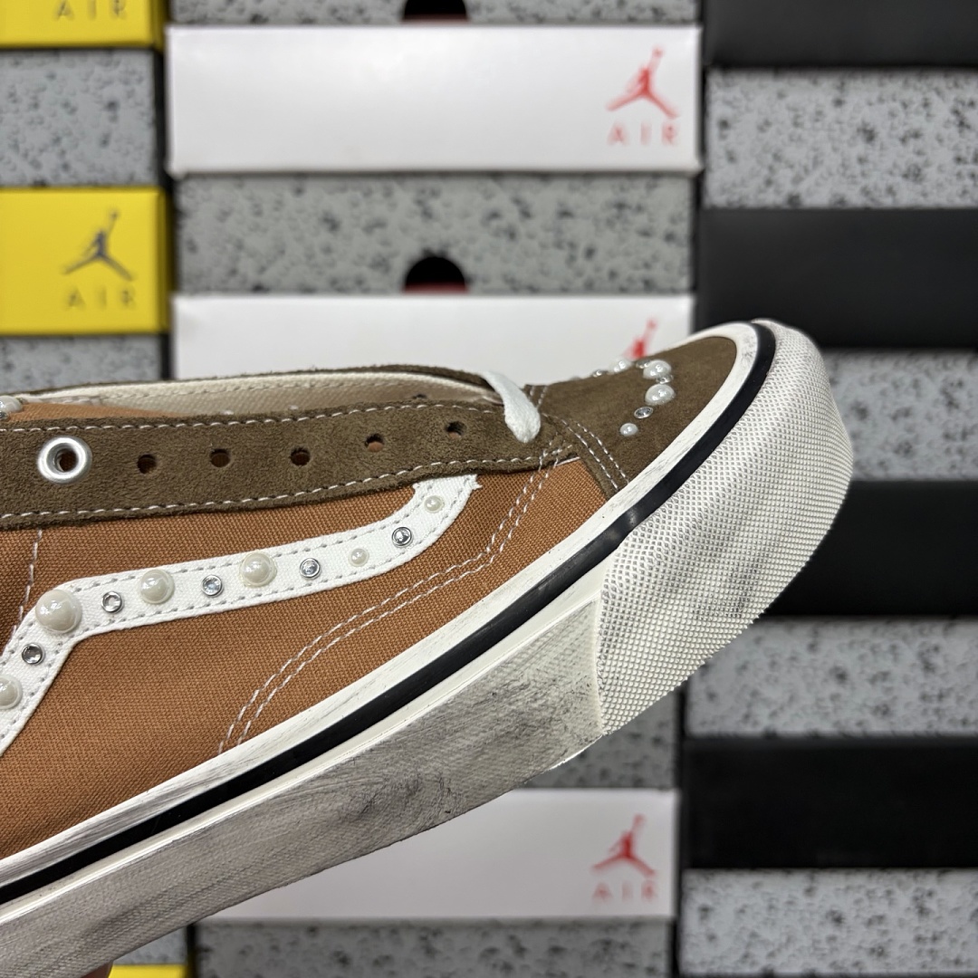 Vans LX Old Skool 36 Pearlized Pack Vintage Cocoa Brown V - Image 2
