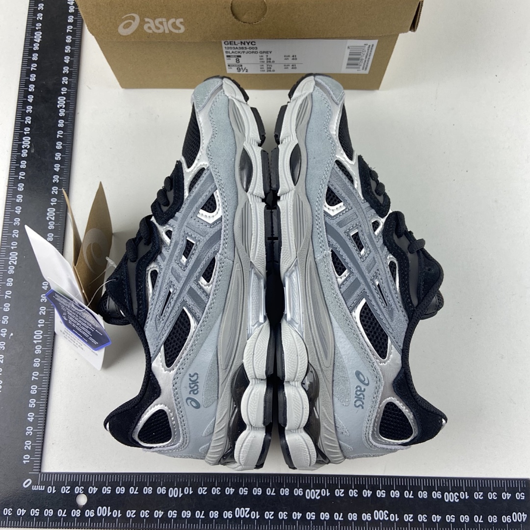 ASICS Gel-NYC Black Fjord Grey NYC - Image 9