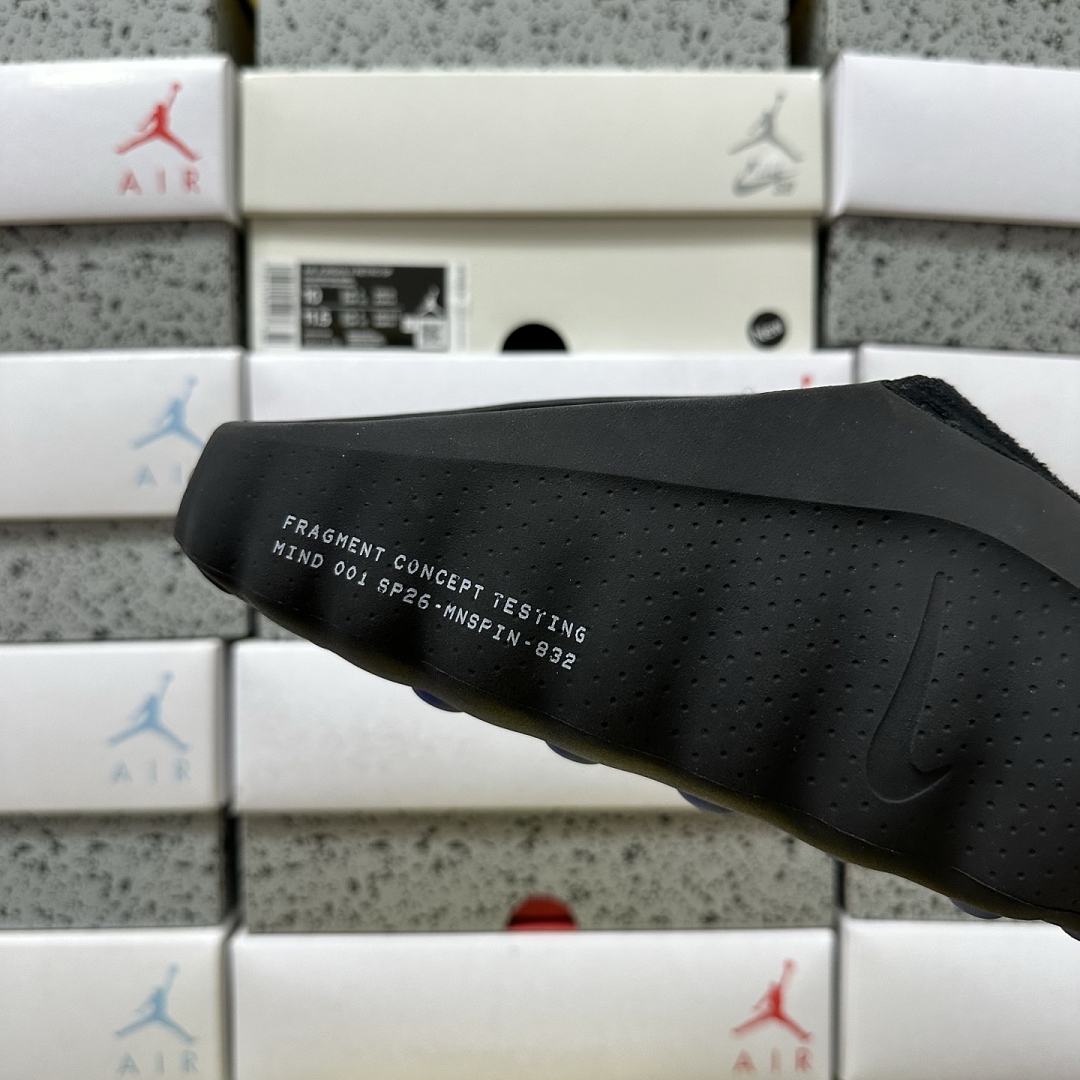 Nike Mind 001 Slide Fragment (Black) - Image 9
