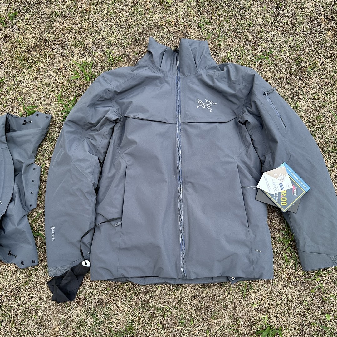 Arc'teryx Macai Jacket Black Sea Blue SIZE: XL - Image 8