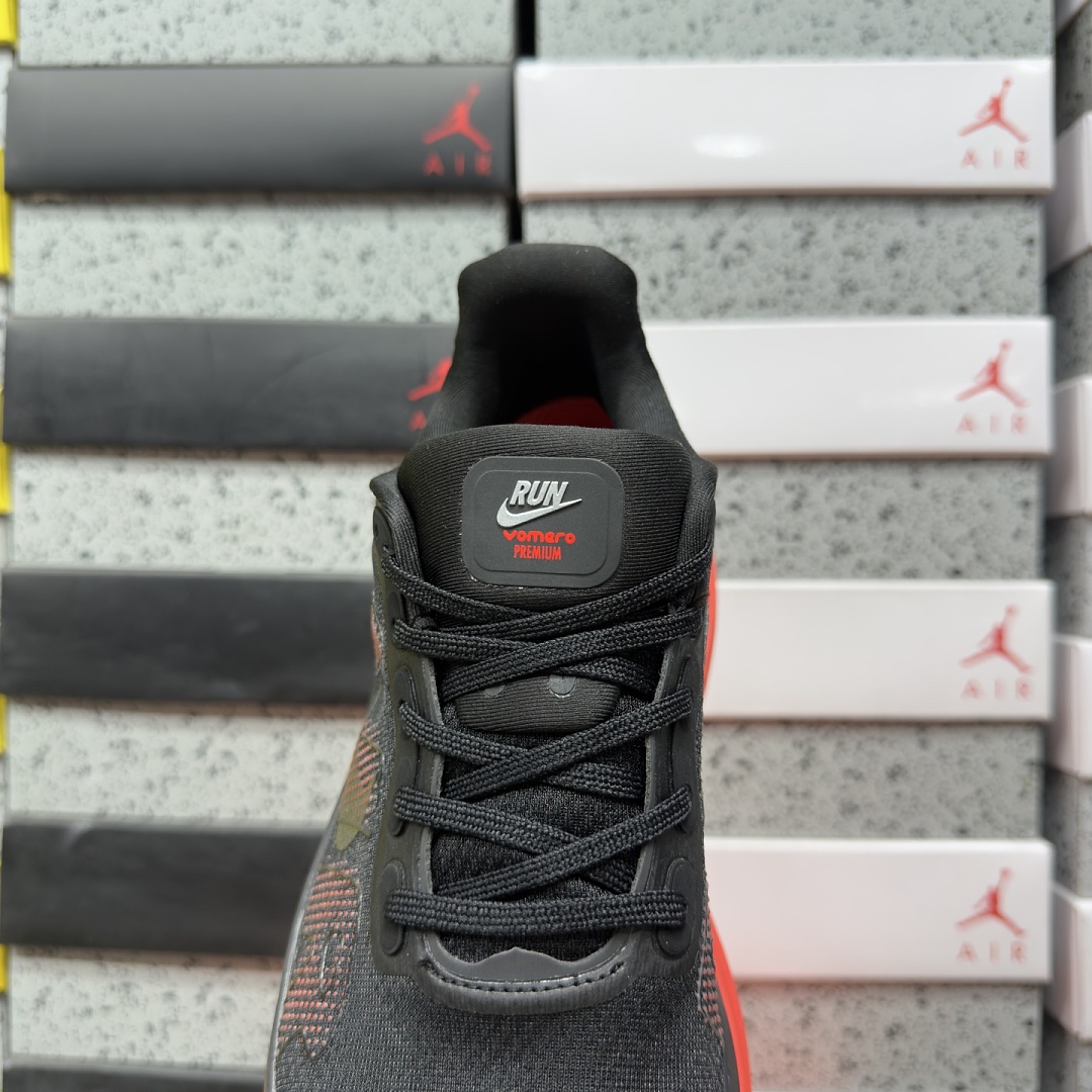 Nike Vomero Premium Black Bright Crimson - Image 5